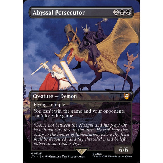 Abyssal Persecutor, mythic, 525, Magic the Gathering, Tales of Middle-earth Commander