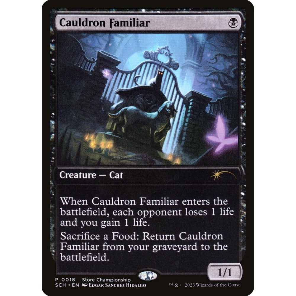 Cauldron Familiar rare 18 Magic the Gathering Store Championships