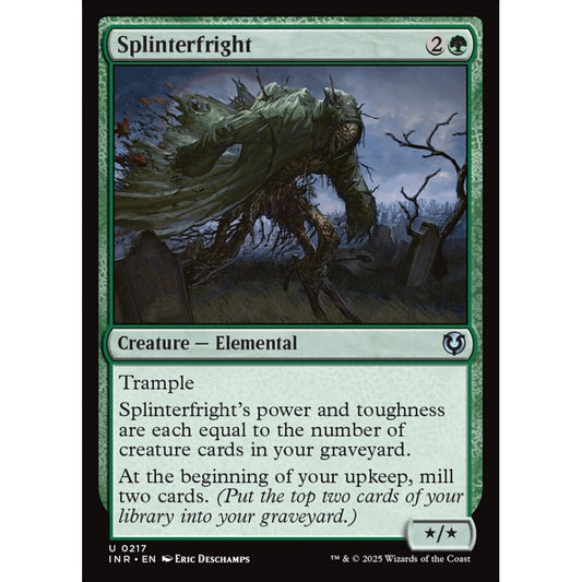 Splinterfright, 217, uncommon, Magic: The Gathering, Innistrad Remastered