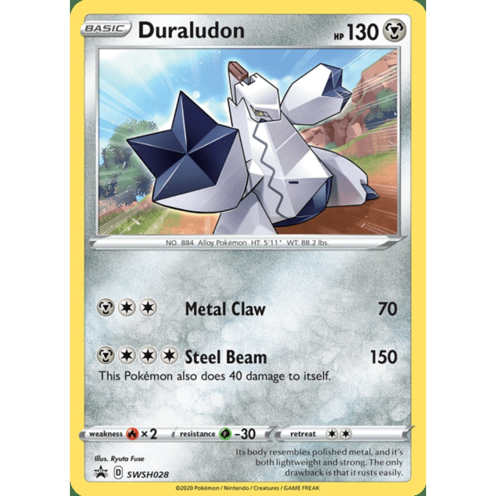 Duraludon Black Star Promo SWSH028 Pokemon Card Game Sword & Shield Promos