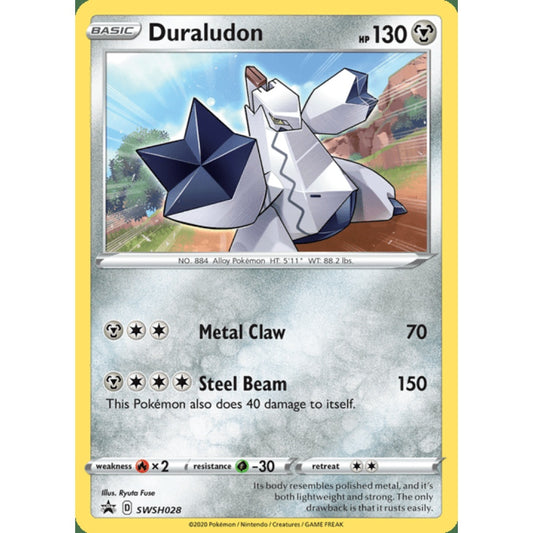 Duraludon Black Star Promo SWSH028 Pokemon Card Game Sword & Shield Promos