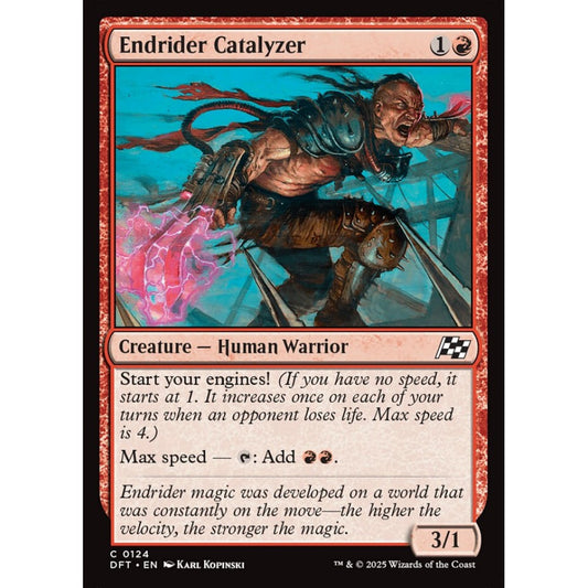 Endrider Catalyzer, 124, common, Magic: The Gathering, Aetherdrift