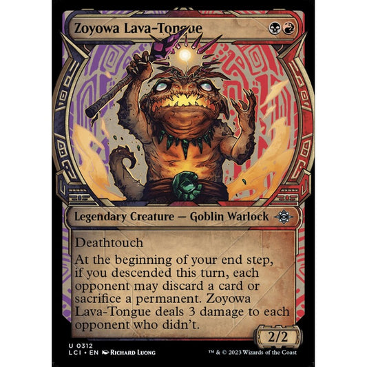 Zoyowa Lava-Tongue uncommon 312 Magic the Gathering The Lost Caverns of Ixalan