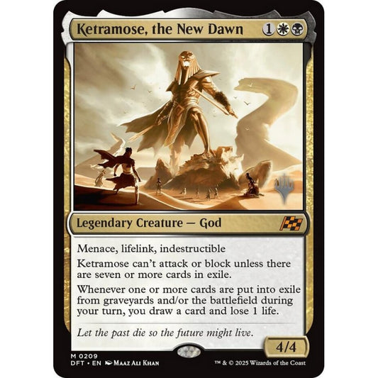 Ketramose, the New Dawn mythic 209p Magic the Gathering Aetherdrift Promos