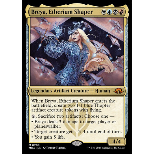 Breya, Etherium Shaper, 289, mythic, Magic: The Gathering, Modern Horizons 3