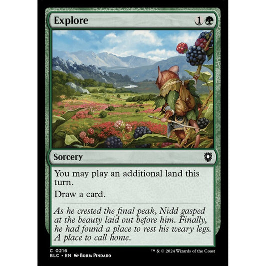 Explore, 216, common, Magic: The Gathering, Bloomburrow
