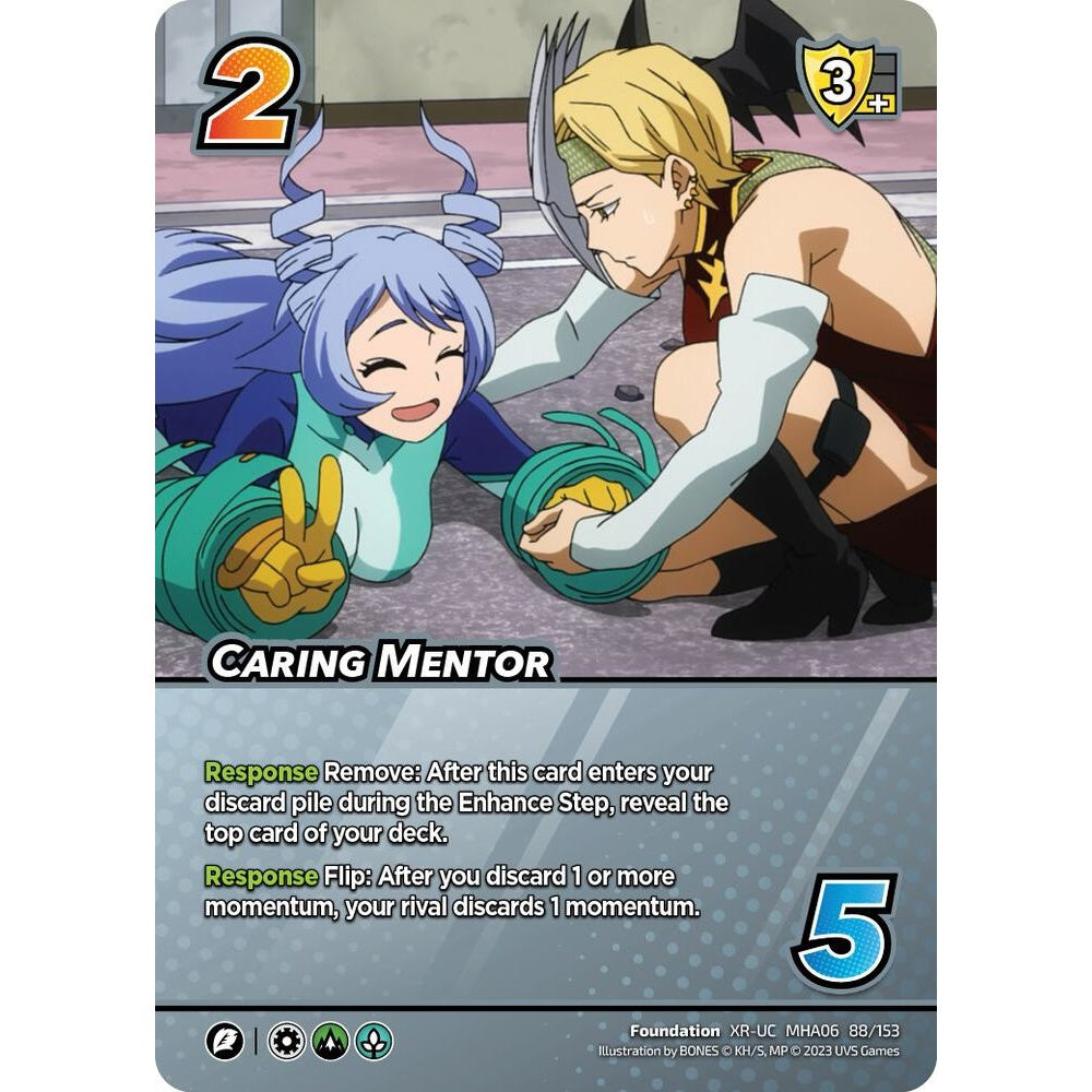 Caring Mentor, 88/153, MHA06, Universus, MHA06 Jet Burn, nan
