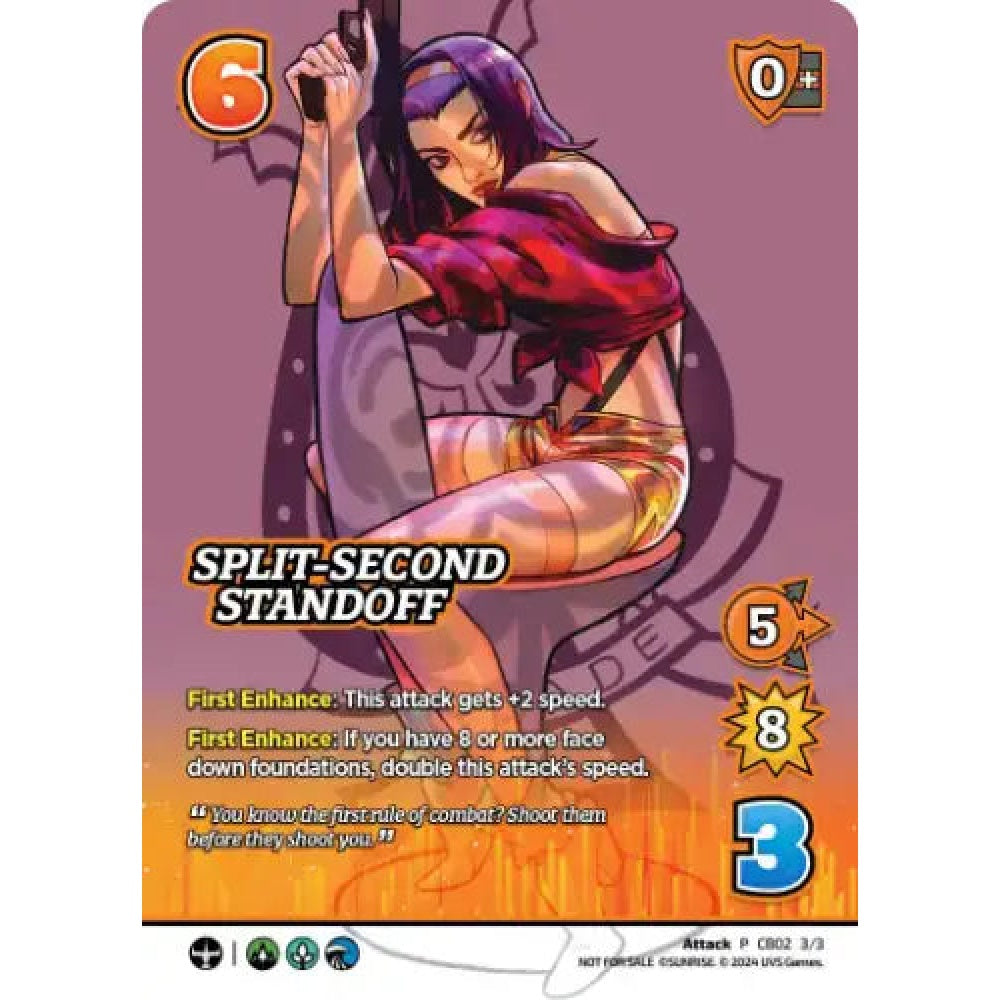 Split-Second Standoff, 3/3, P, UniVersus, Promos