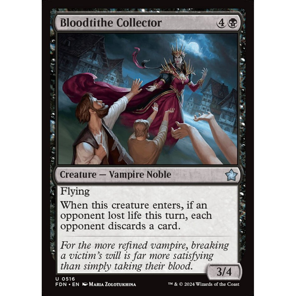 Bloodtithe Collector, 516, uncommon, Magic: The Gathering, Foundations