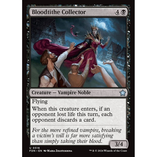Bloodtithe Collector, 516, uncommon, Magic: The Gathering, Foundations