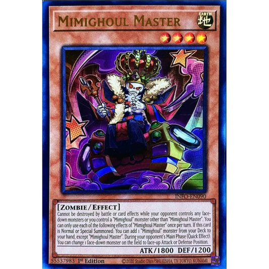 Mimighoul Master INFO-EN090 Ultra Yu-Gi-Oh The Infinite Forbidden