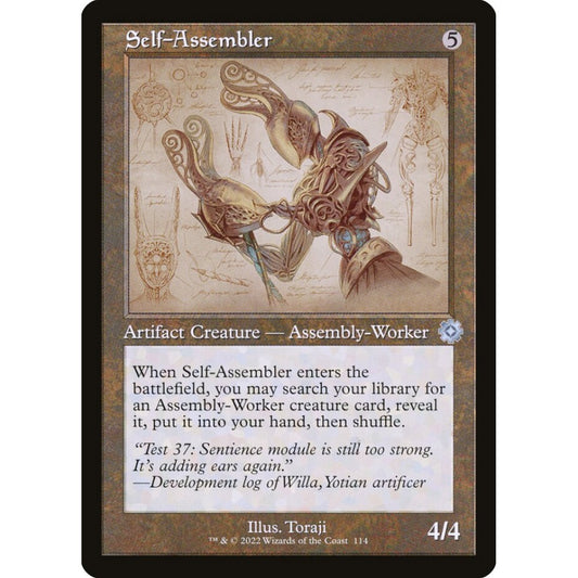 Self-Assembler uncommon 114 Magic the Gathering The Brothers' War Retro Artifacts