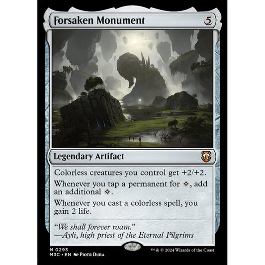 Forsaken Monument, 293, mythic, Magic: The Gathering, Modern Horizons 3