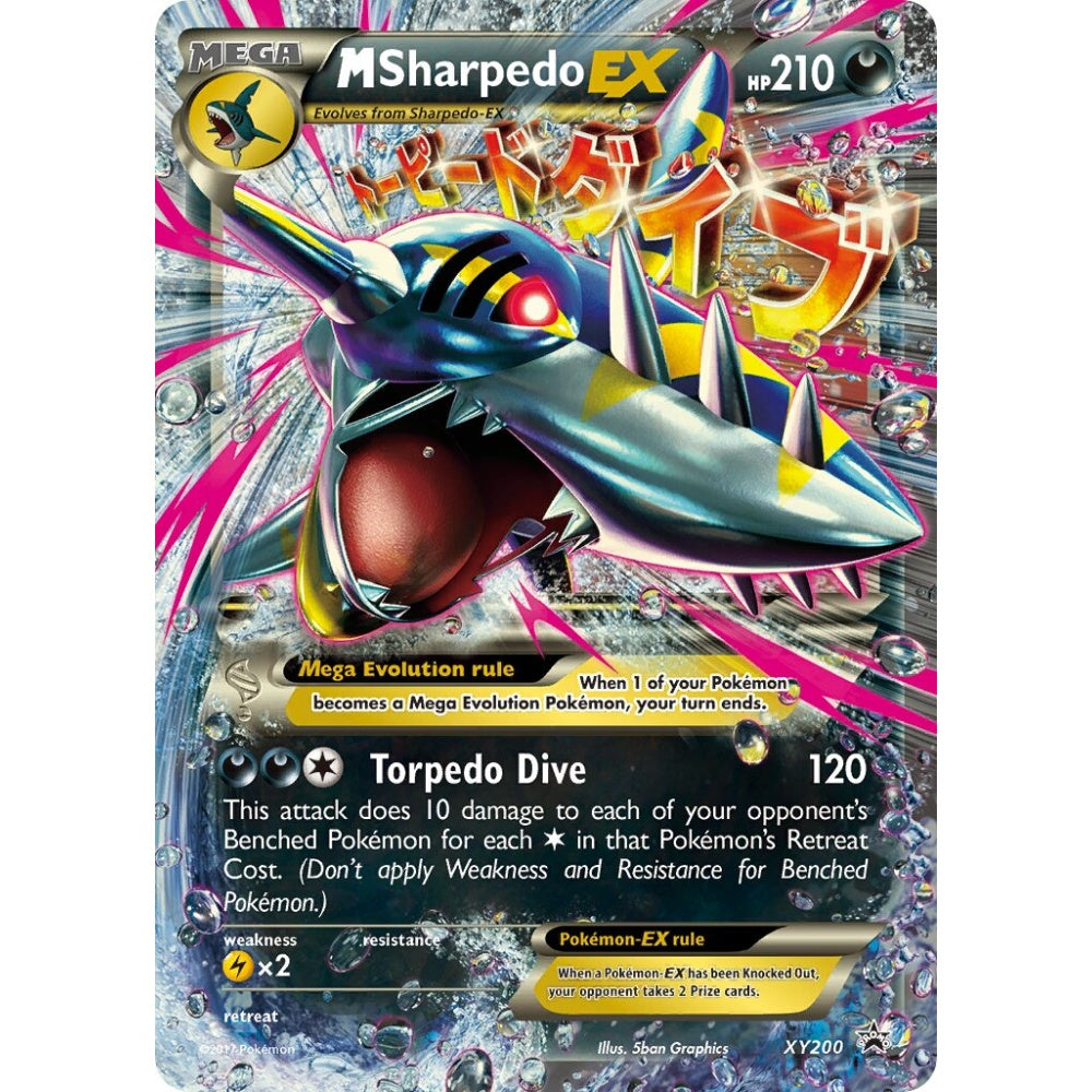 M Sharpedo-EX Promo XY200 Pokemon Card Game XY Promos