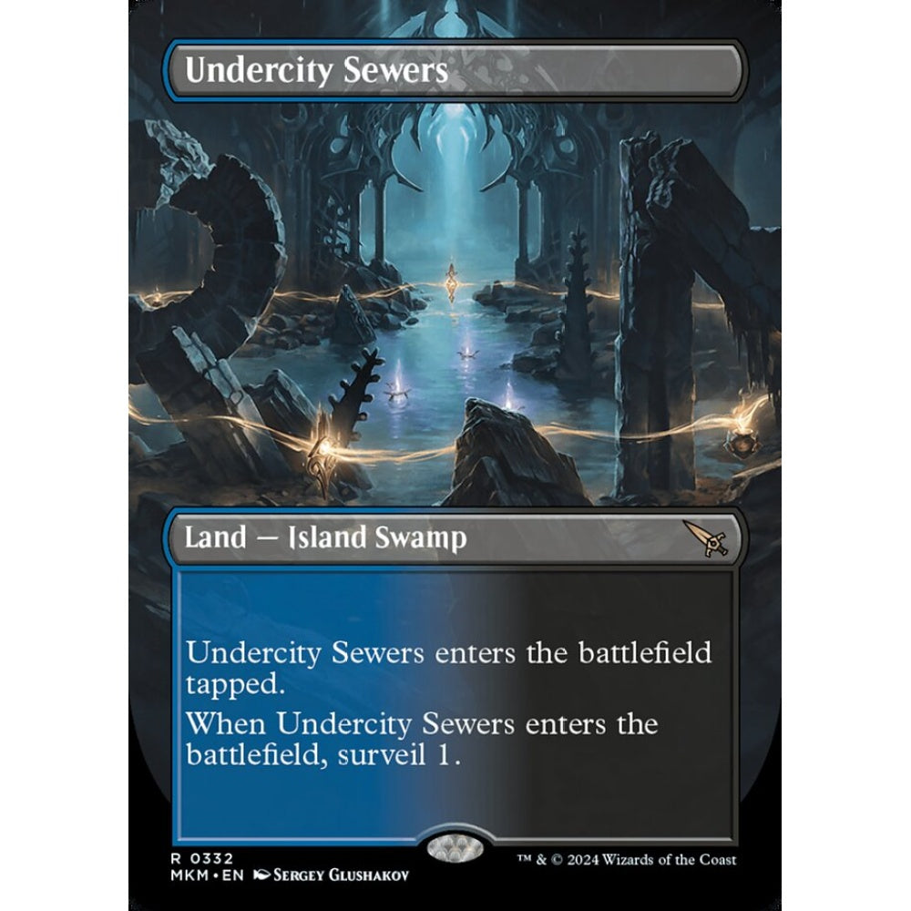 Undercity Sewers rare 332 Magic the Gathering Murders at Karlov Manor
