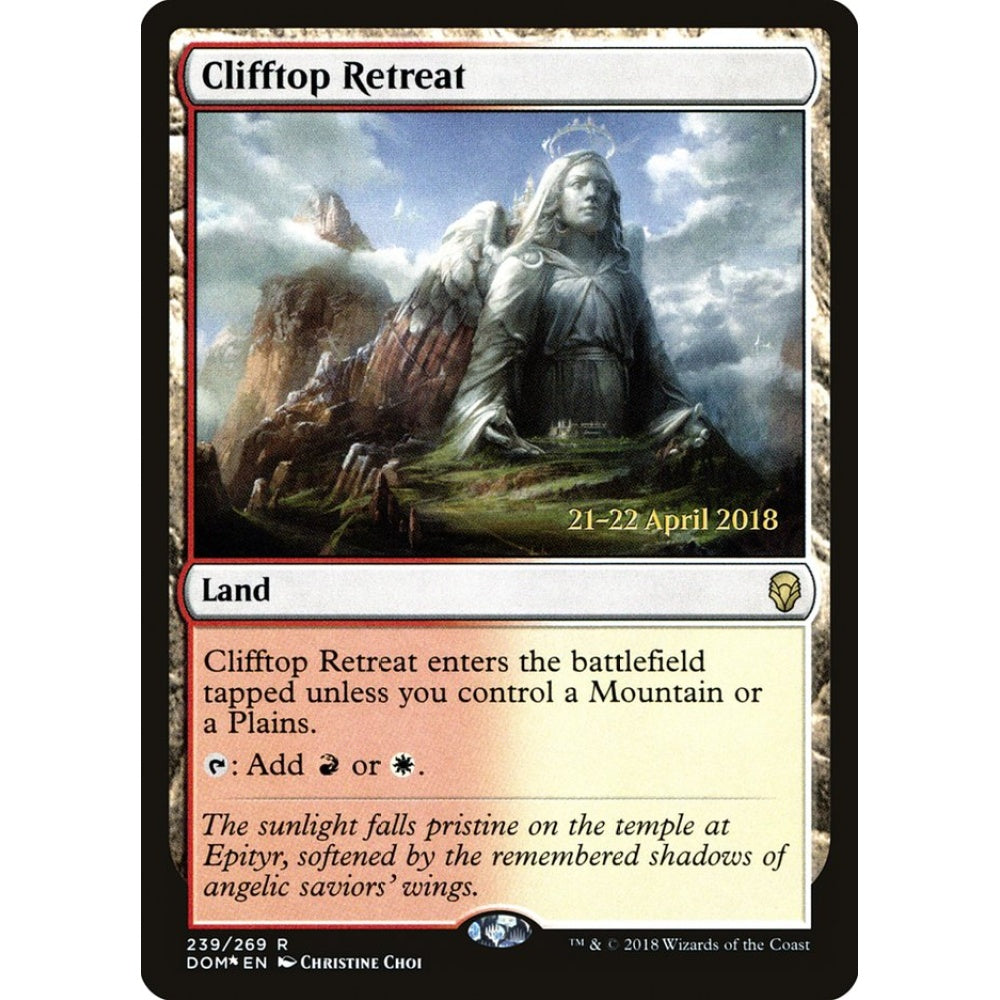 Clifftop Retreat rare 239s Magic the Gathering Dominaria Promos