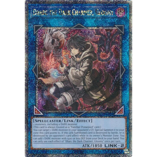 Dharc the Dark Charmer, Gloomy (Quarter Century Secret Rare) RA03-EN048 QCR Yu-Gi-Oh Quarter Century Bonanza