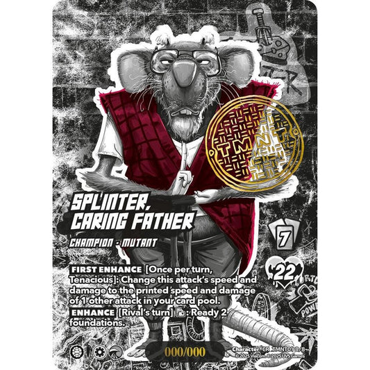 Splinter, Caring Father 8/8 TMNT01 Universus Teenage Mutant Ninja Turtles Character CR