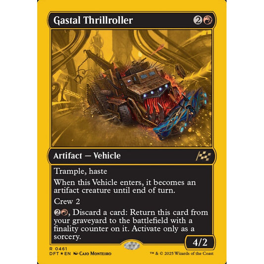 Gastal Thrillroller, 461, rare, Magic: The Gathering, Aetherdrift
