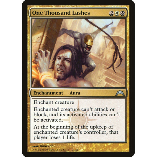 One Thousand Lashes uncommon 183 Magic the Gathering Gatecrash