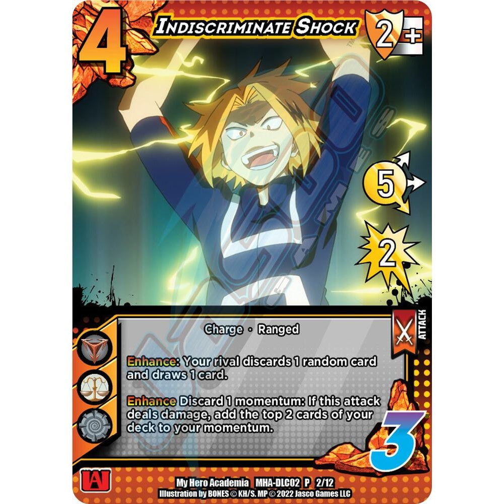 Indiscriminate Shock, 2/12, MHA-DLC02, Universus, MHA Promos, nan