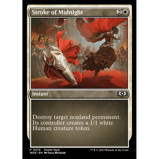Stroke of Midnight, uncommon, 375, Magic the Gathering, Wilds of Eldraine