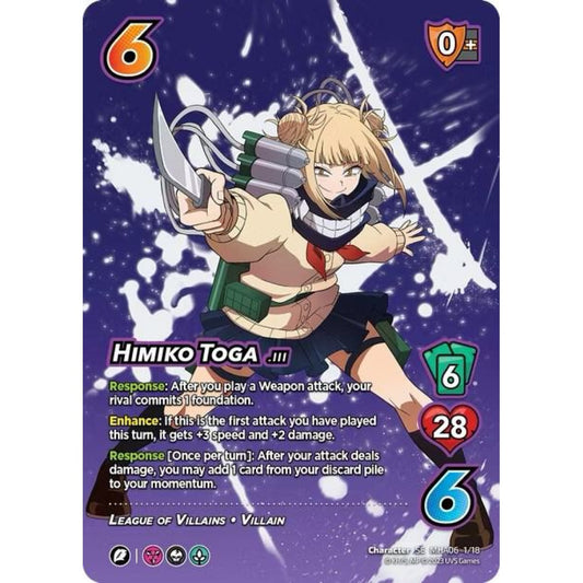Himiko Toga, 1/18, MHA06, Universus, MHA06 Jet Burn, nan