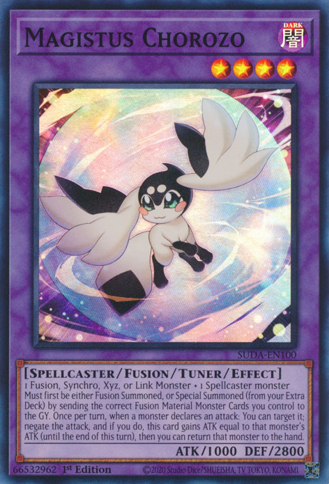 Magistus Chorozo SUDA-EN100 Super Super Rare Yu-Gi-Oh Supreme Darkness in Art