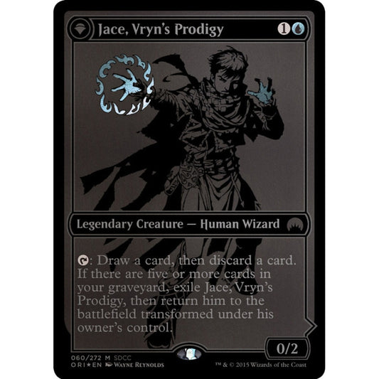 Jace, Vryn's Prodigy // Jace, Telepath Unbound mythic 60 Magic the Gathering San Diego Comic-Con 2015