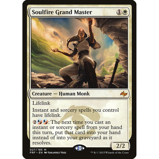 Soulfire Grand Master mythic 27 Magic the Gathering Fate Reforged