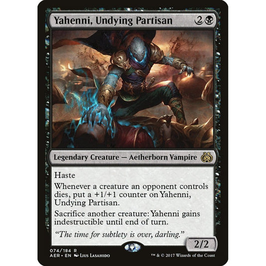 Yahenni, Undying Partisan rare 74 Magic the Gathering Aether Revolt