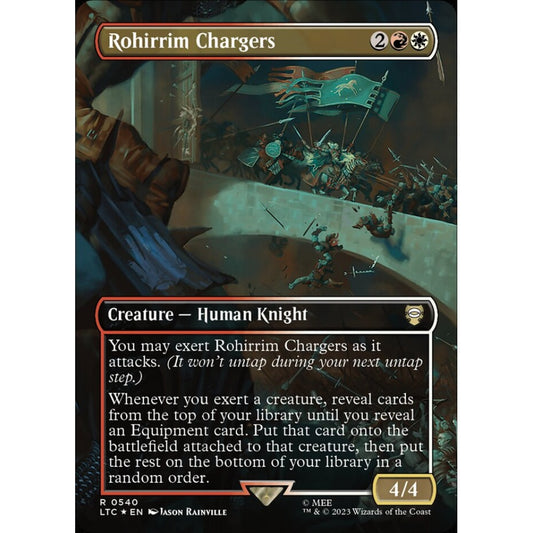 Rohirrim Chargers, rare, 540, Magic the Gathering, Tales of Middle-earth Commander