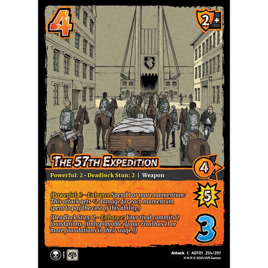 The 57th Expedition, 254/297, C, UniVersus, Attack on Titan: Battle for Humanity
