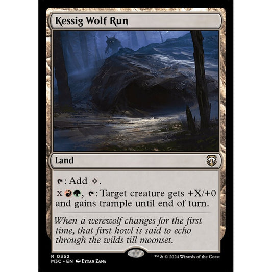 Kessig Wolf Run, 352, rare, Magic: The Gathering, Modern Horizons 3