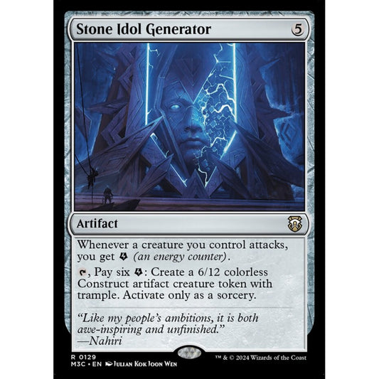 Stone Idol Generator, 129, rare, Magic: The Gathering, Modern Horizons 3