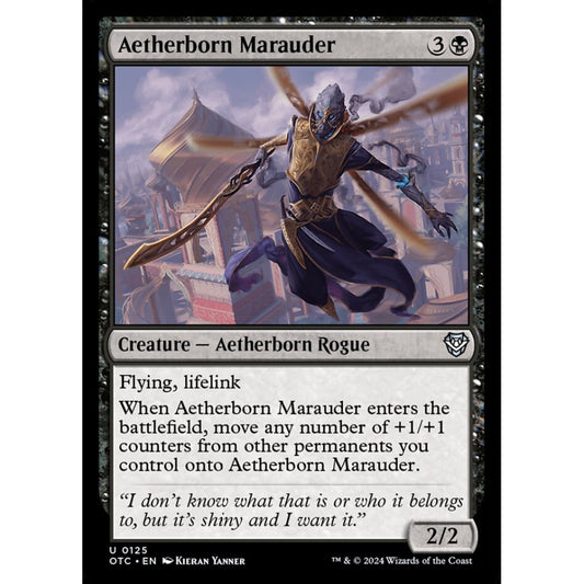 Aetherborn Marauder, 125, uncommon, Magic: The Gathering, Outlaws of Thunder Junction