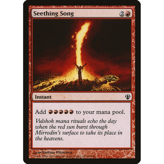 Seething Song common 46 Magic the Gathering Archenemy