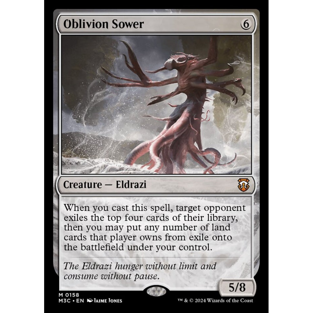 Oblivion Sower, 158, mythic, Magic: The Gathering, Modern Horizons 3
