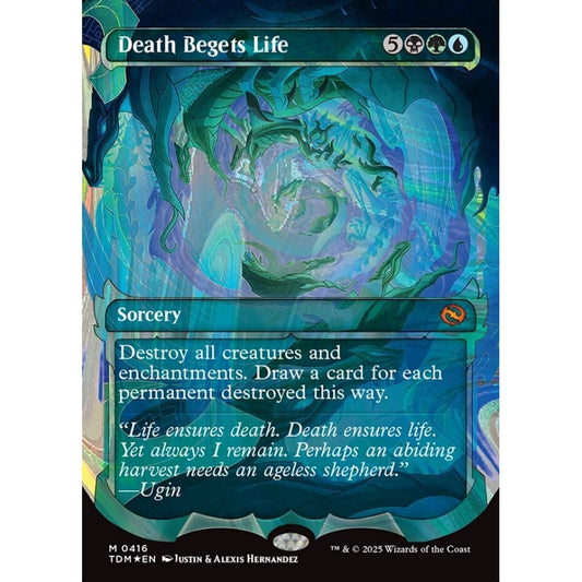 Death Begets Life mythic 416 Magic the Gathering Tarkir: Dragonstorm
