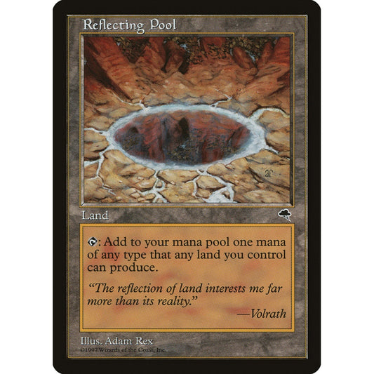 Reflecting Pool rare 322 Magic the Gathering Tempest