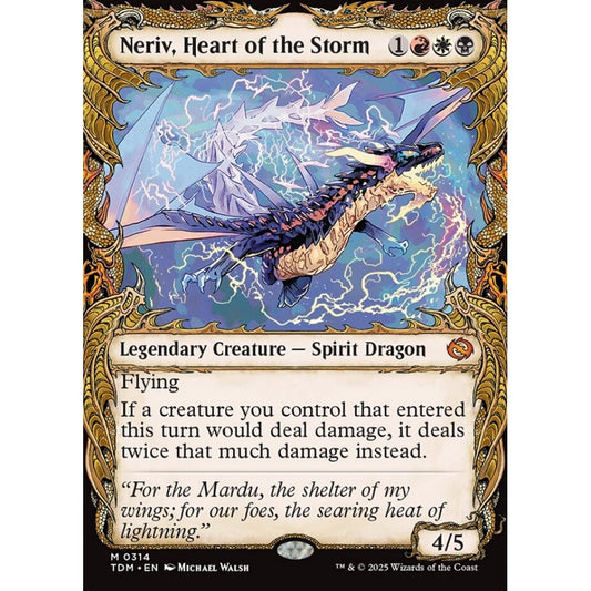 Neriv, Heart of the Storm mythic 314 Magic the Gathering Tarkir: Dragonstorm
