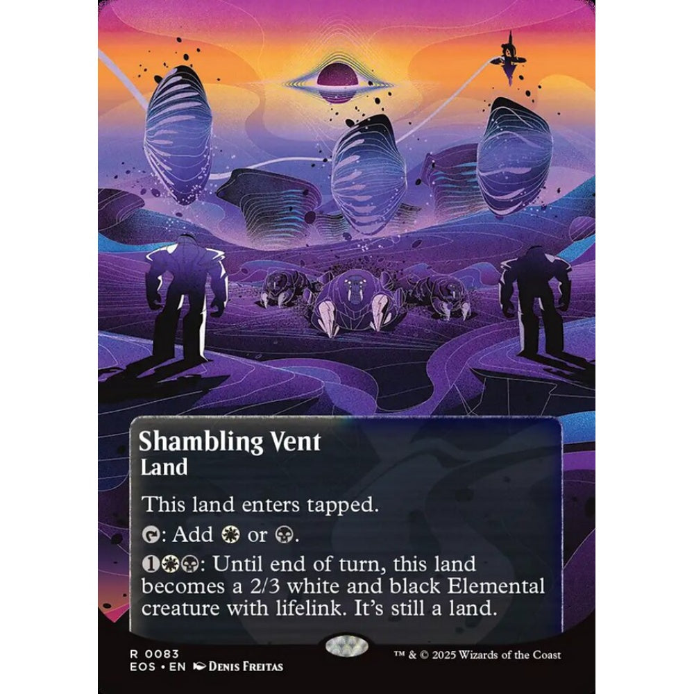 Shambling Vent rare 83 Magic the Gathering Edge of Eternities: Stellar Sights