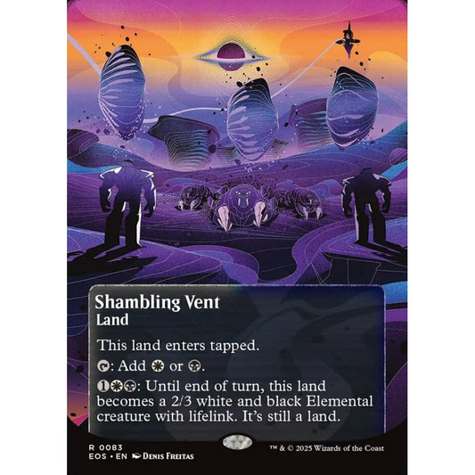 Shambling Vent rare 83 Magic the Gathering Edge of Eternities: Stellar Sights