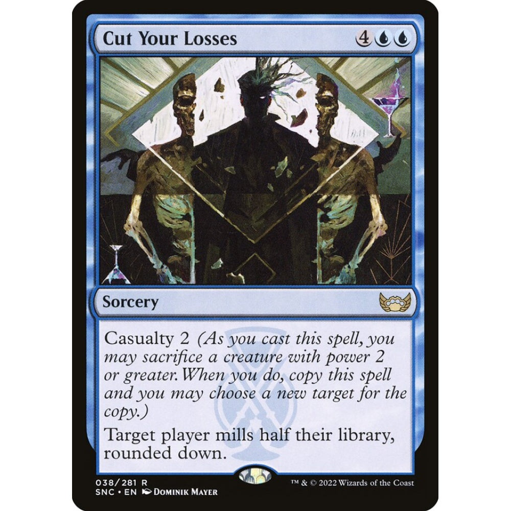 Cut Your Losses rare 38 Magic the Gathering Streets of New Capenna