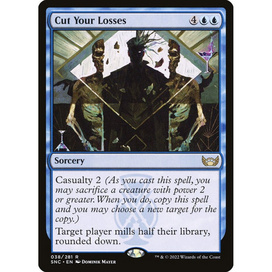 Cut Your Losses rare 38 Magic the Gathering Streets of New Capenna