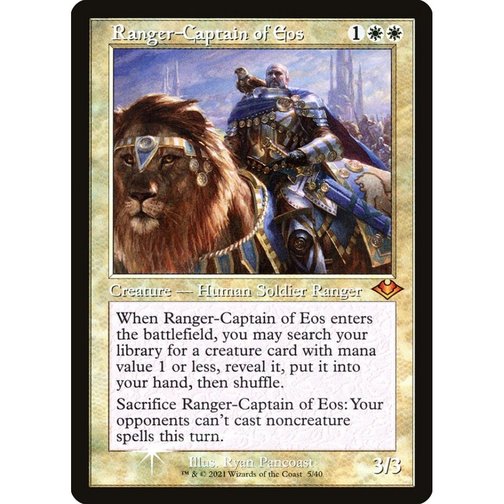 Ranger-Captain of Eos mythic 5 Magic the Gathering Modern Horizons 1 Timeshifts