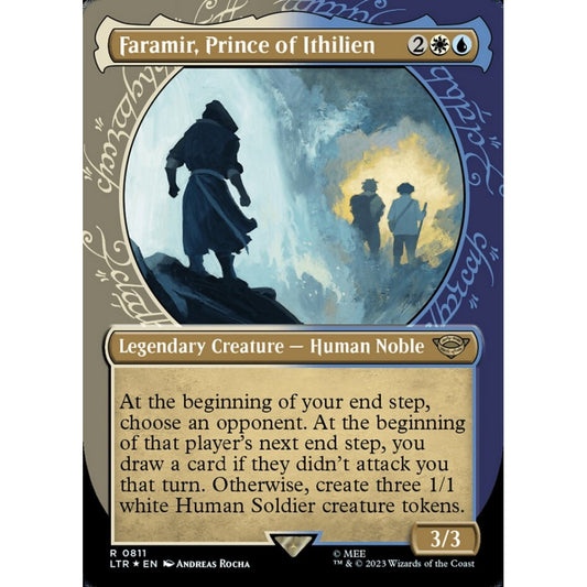 Faramir, Prince of Ithilien, rare, 811, Magic the Gathering, The Lord of the Rings: Tales of Middle-earth