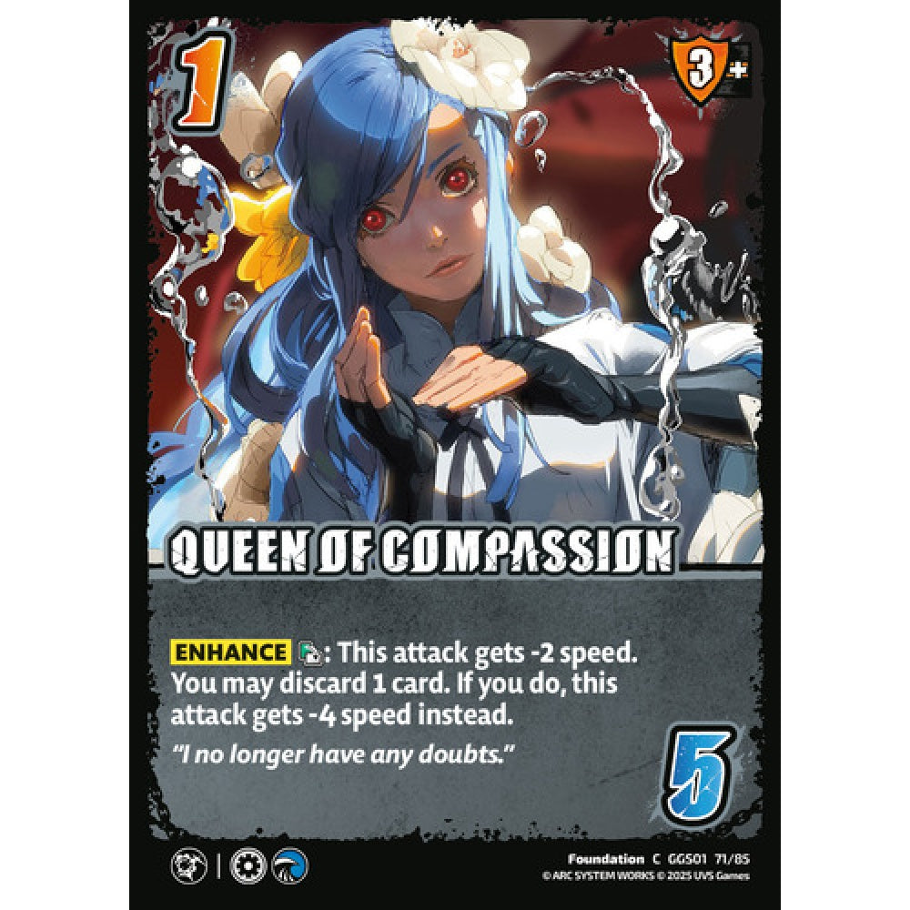 Queen of Compassion 71/85 Universus Card Game Guilty Gear -Strive- C Non-Foil