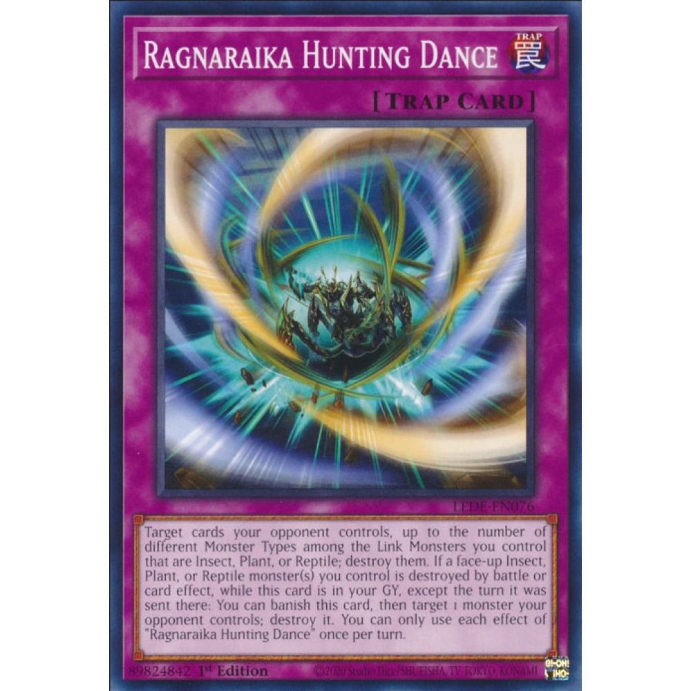 Ragnaraika Hunting Dance, LEDE-EN076, Common, Yu-Gi-Oh!, Legacy of Destruction