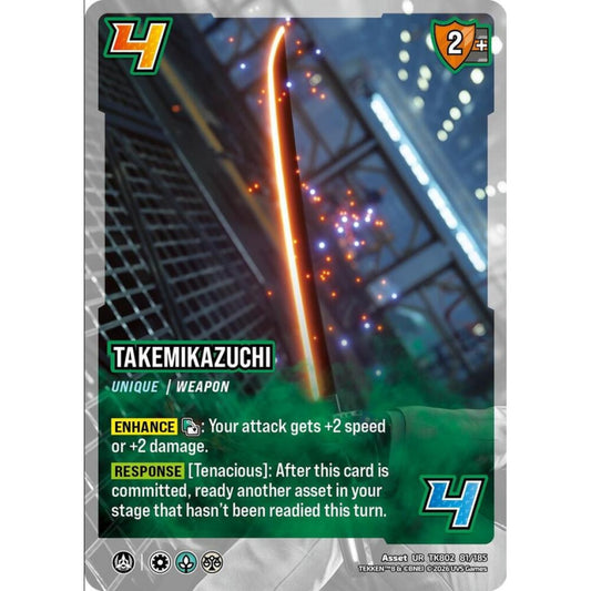 Takemikazuchi 81/185 TK802 Universus Tekken 8 Asset UR